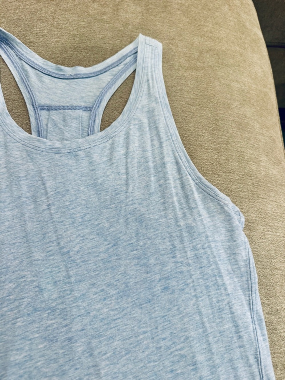 Lululemon Light Blue Women's Racerback Tank Top